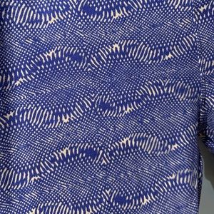 LulaRoe TC Leggings NWOT blue pattern